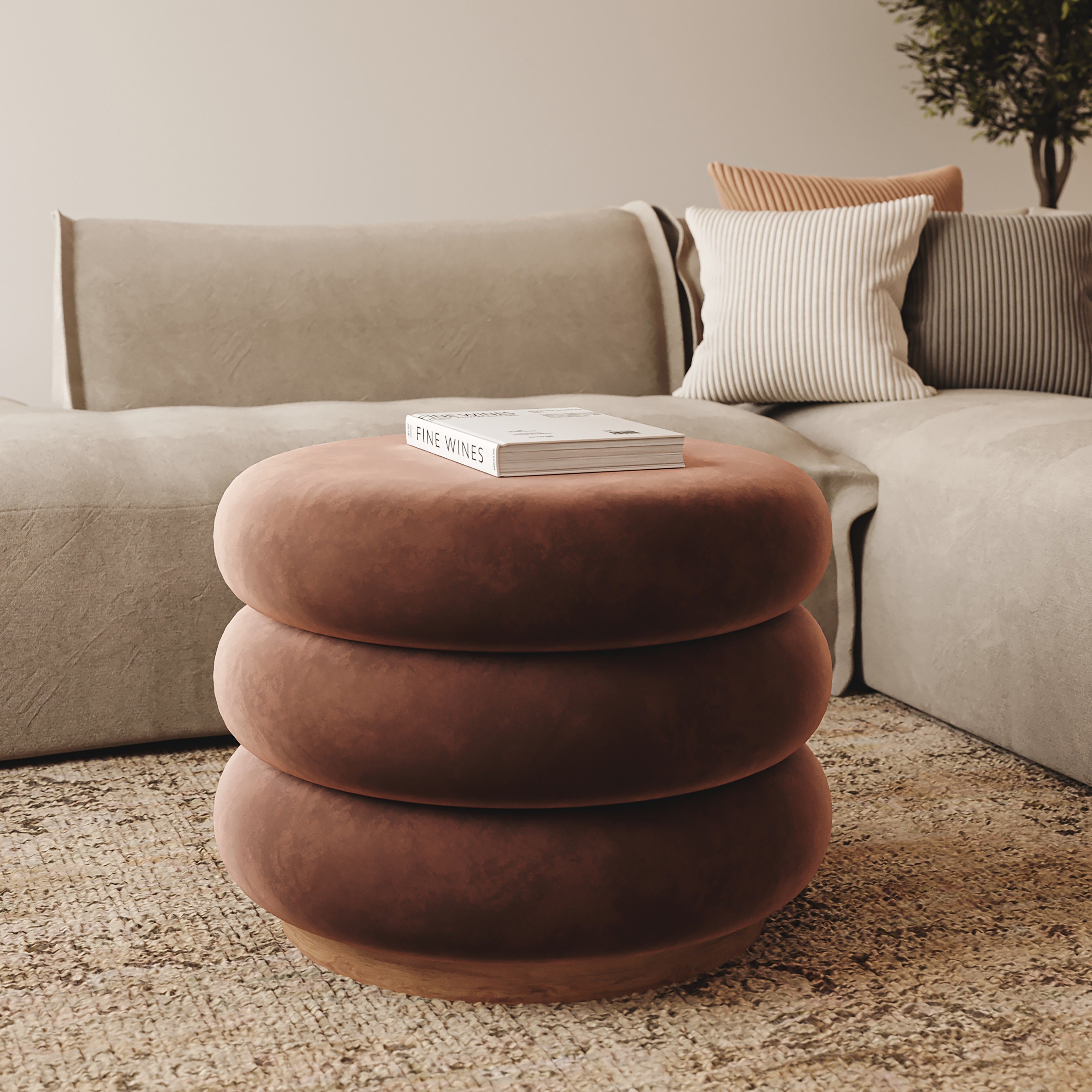 Parker Upholstered Ottman