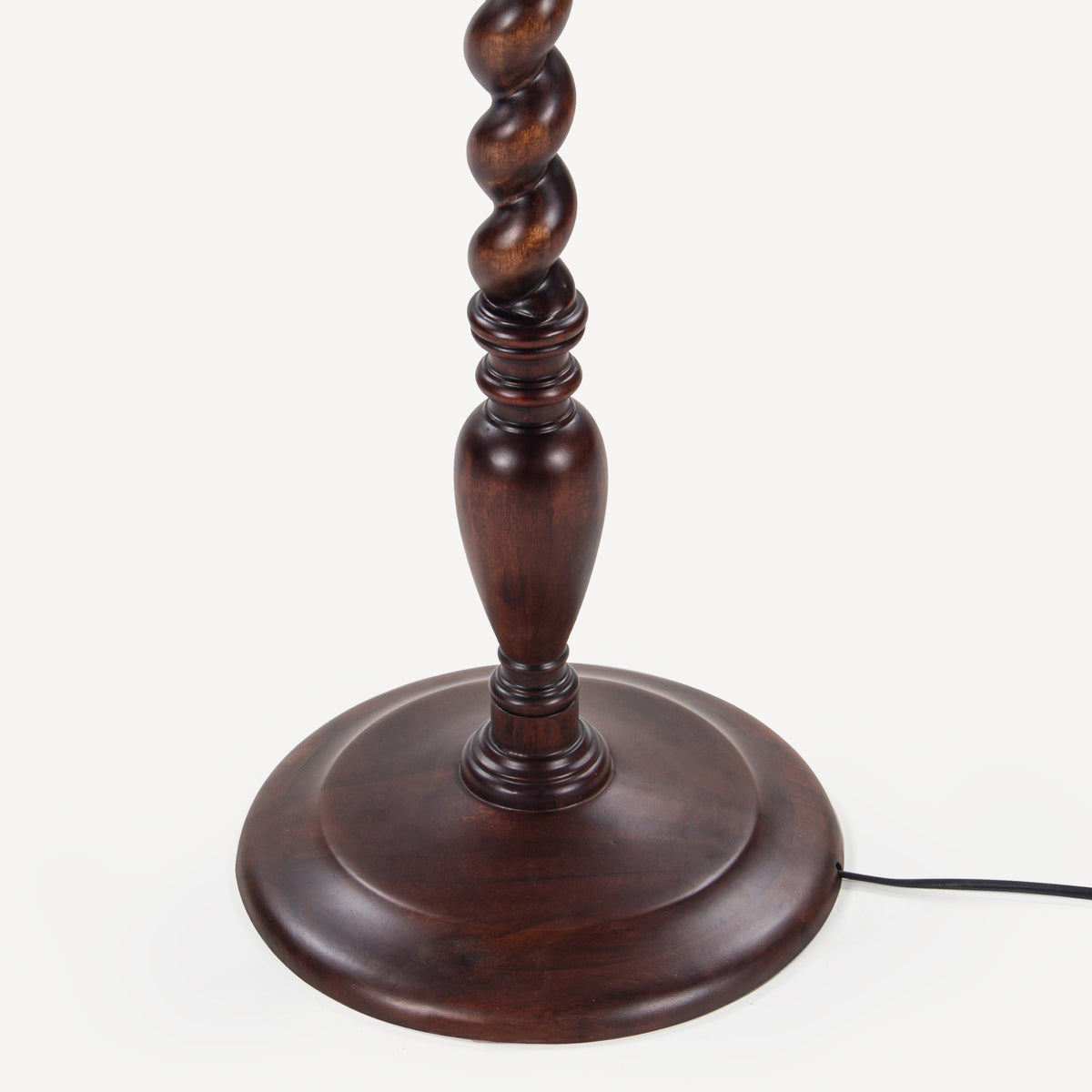 Twist Solid Wood Table Lamp