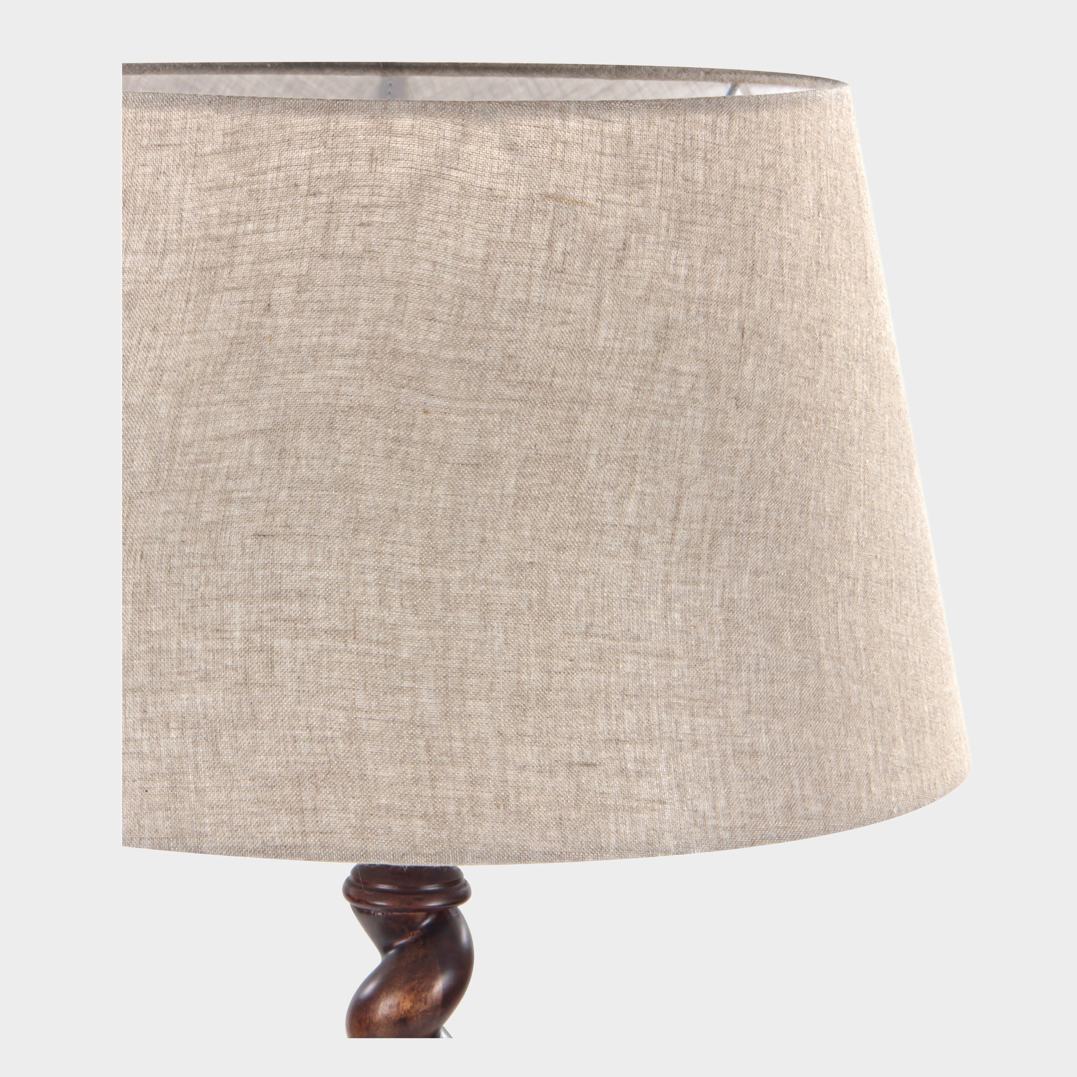 Twist Solid Wood Table Lamp