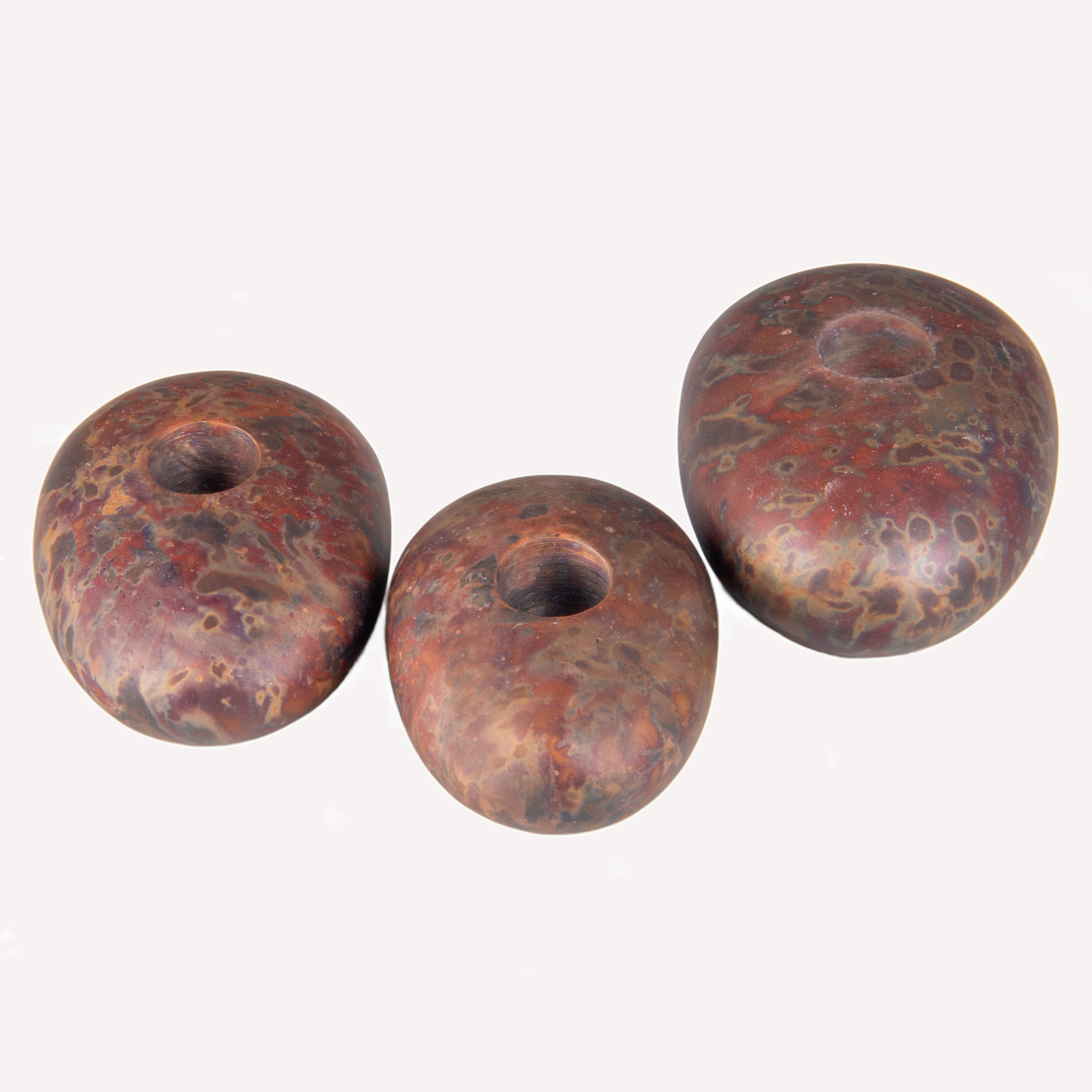 Pebble candleholder Set-3