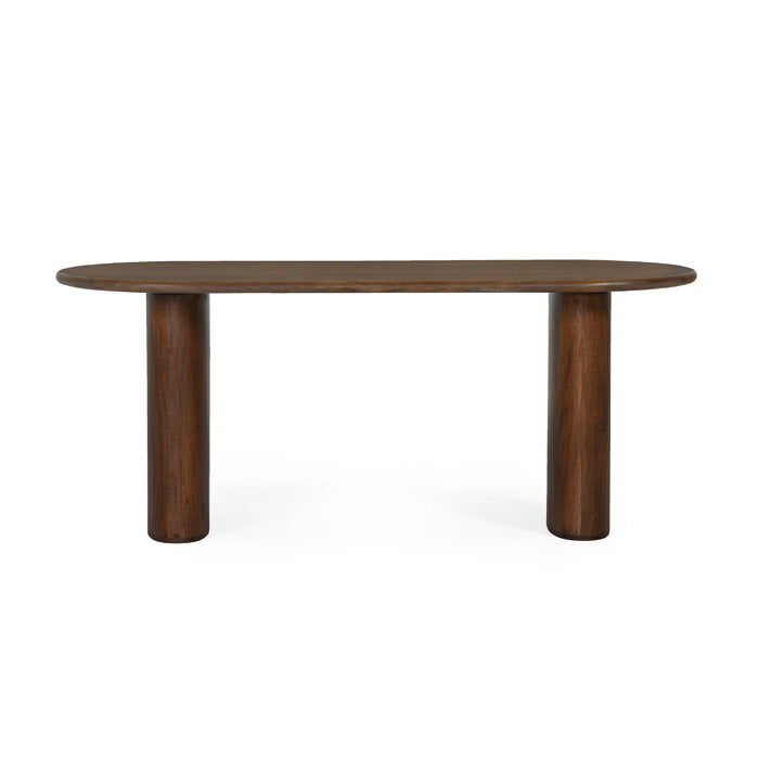 Ovale Solid Wood Dining Table