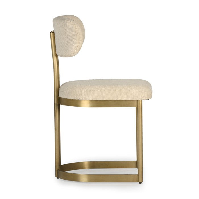 Shay Upholstered Dining Chair - White