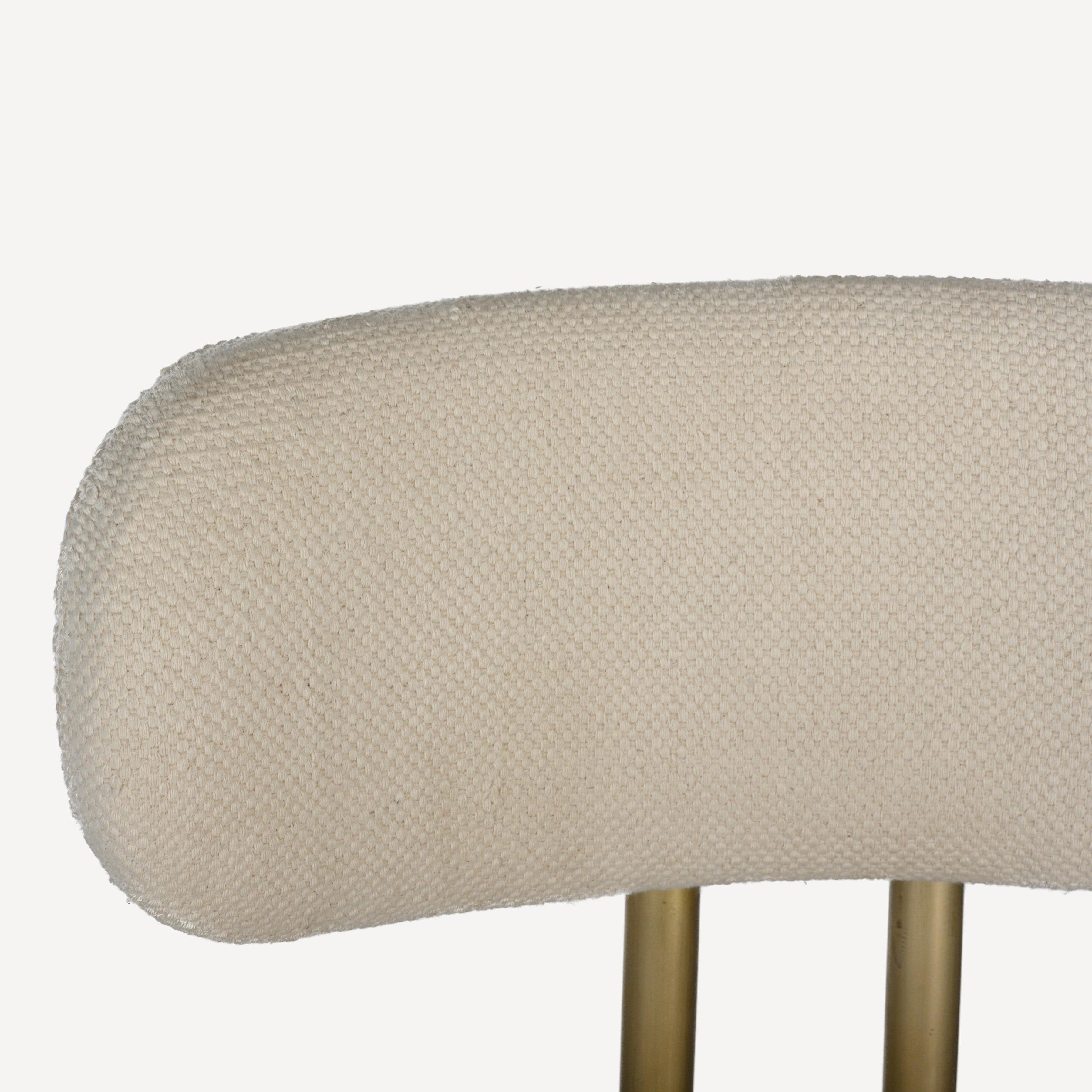 Shay Upholstered Dining Chair - White