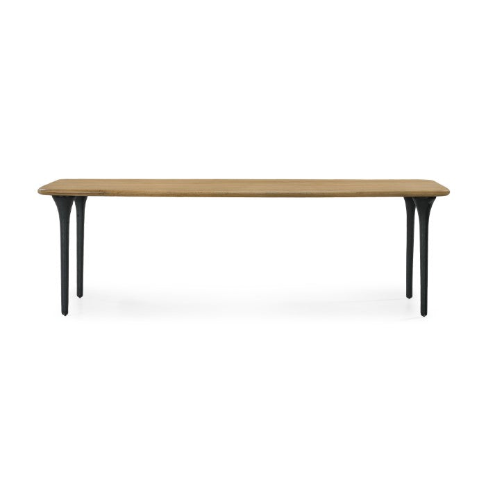 Etro Solid White Oak Dining Table - Natural