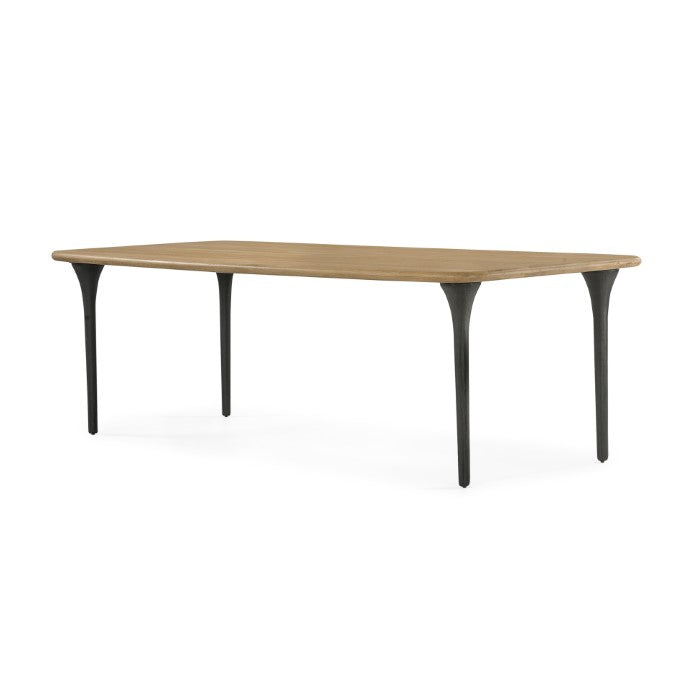 Etro Solid White Oak Dining Table - Natural