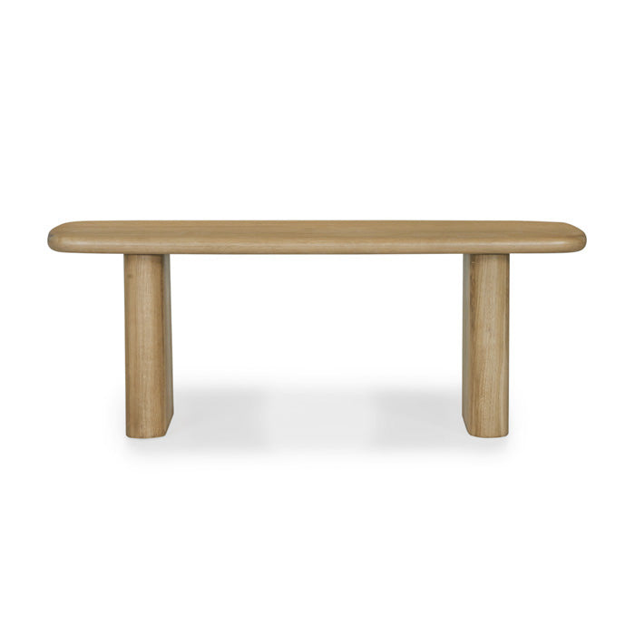 Laurel Solid White Oak Dining Bench