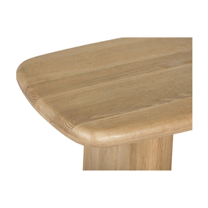 Laurel Solid White Oak Dining Bench