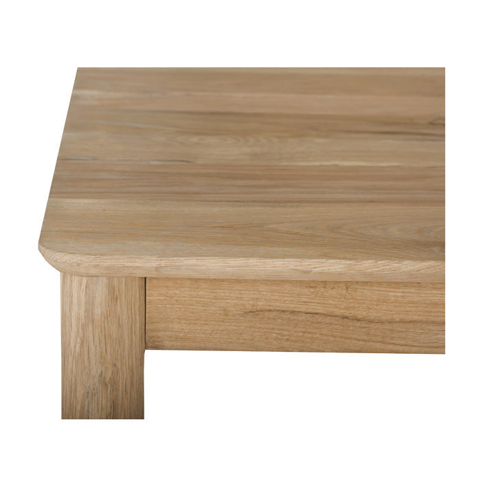 Alden Solid White Oak Dining Table - Natural