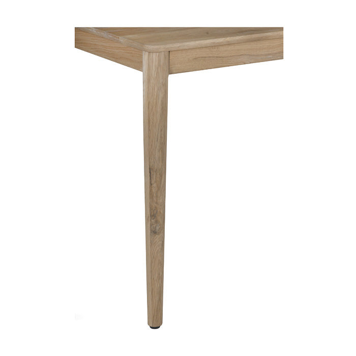 Alden Solid White Oak Dining Table - Natural