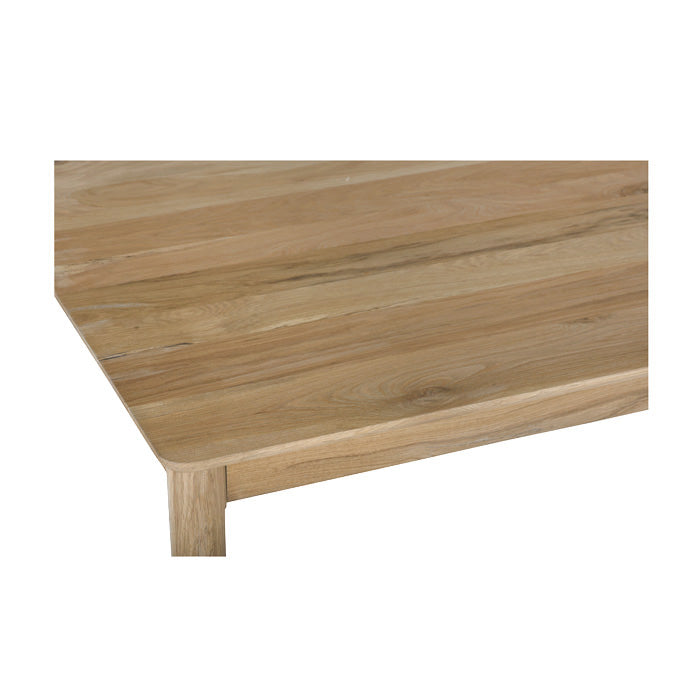 Alden Solid White Oak Dining Table - Natural