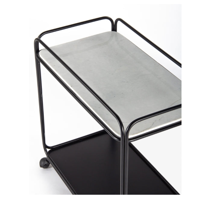 Radius Bar Cart