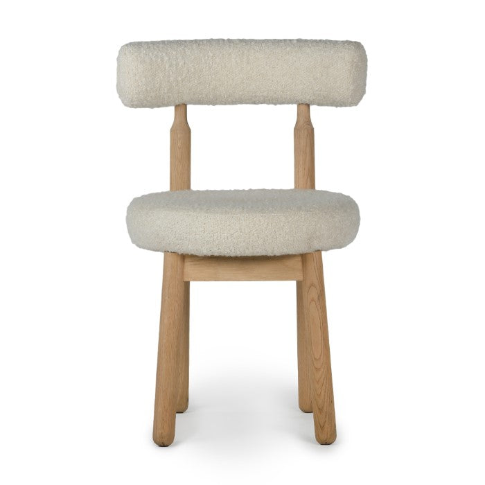 Centro Upholstered Oak Chair - Natural