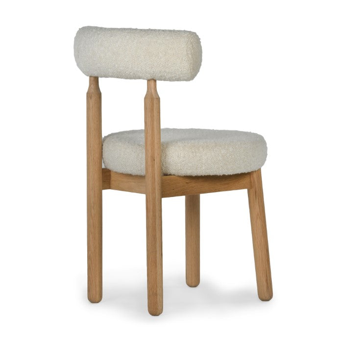 Centro Upholstered Oak Chair - Natural