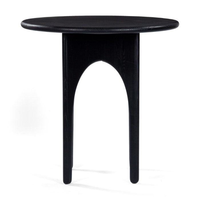 Luna Oak Counter Table - Charcoal