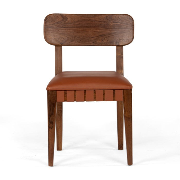 Robertson Recycled Teak Leather Chair