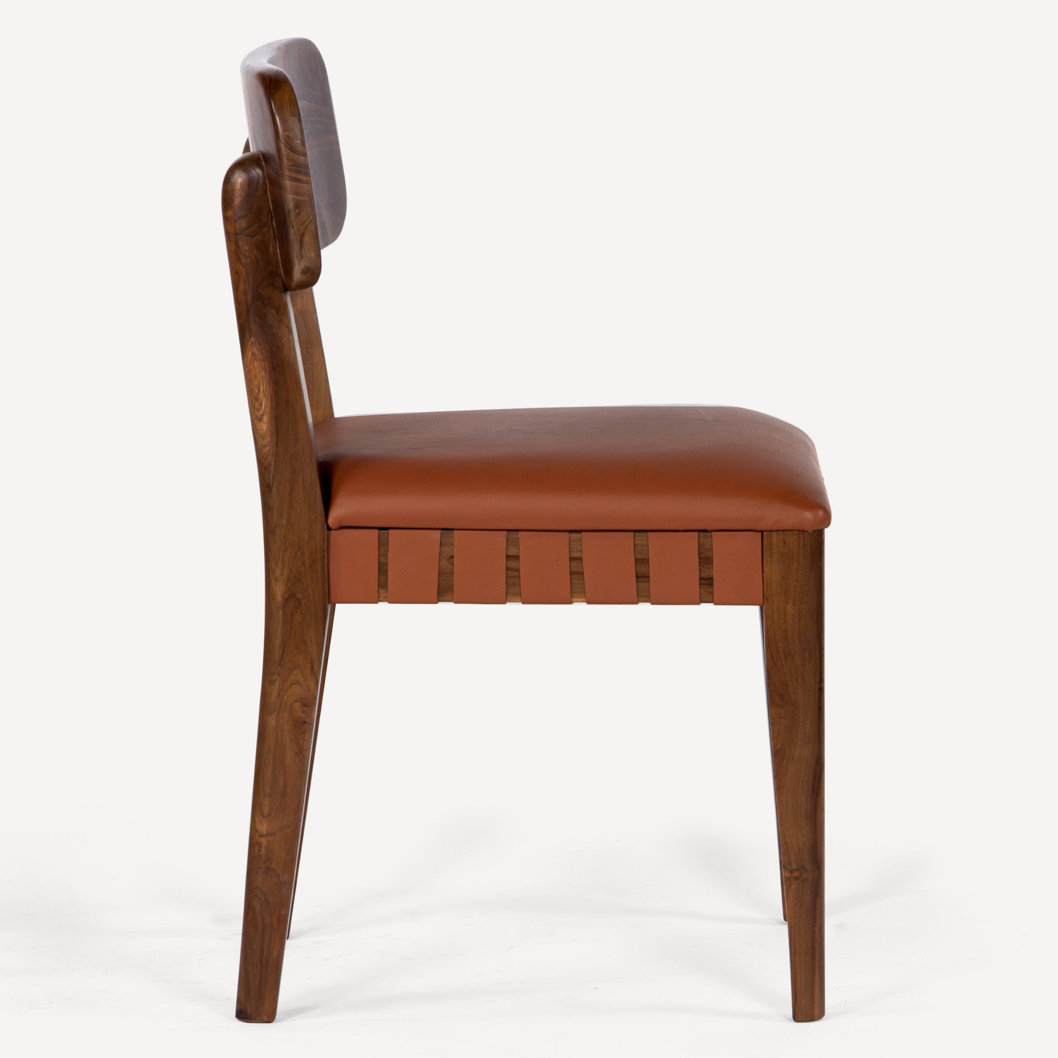 Robertson Recycled Teak Leather Chair
