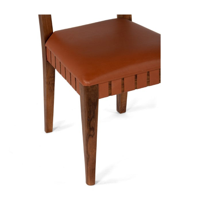 Robertson Recycled Teak Leather Chair