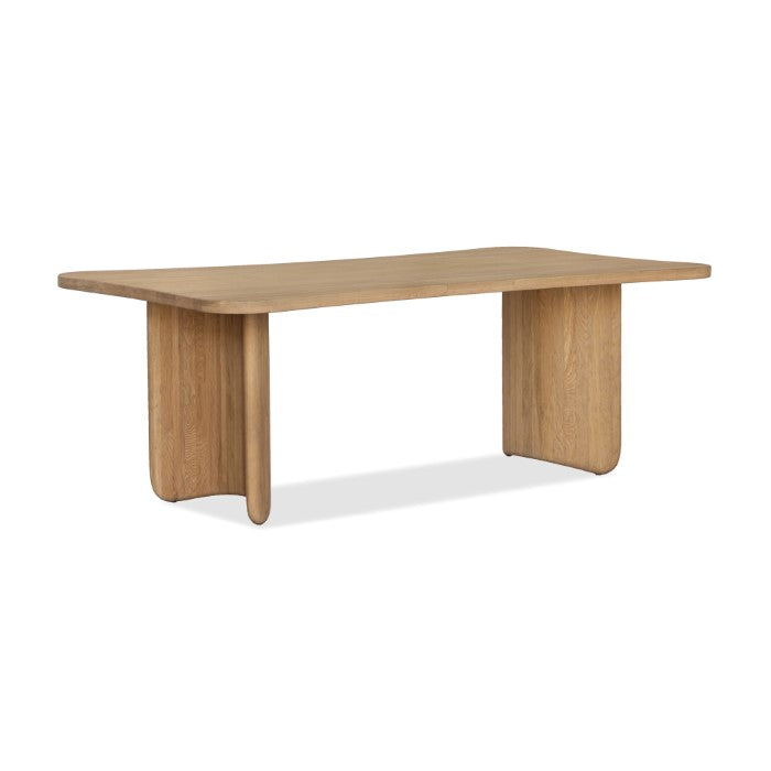 Tidal Solid Oak Dining Table