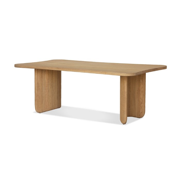 Tidal Solid Oak Dining Table