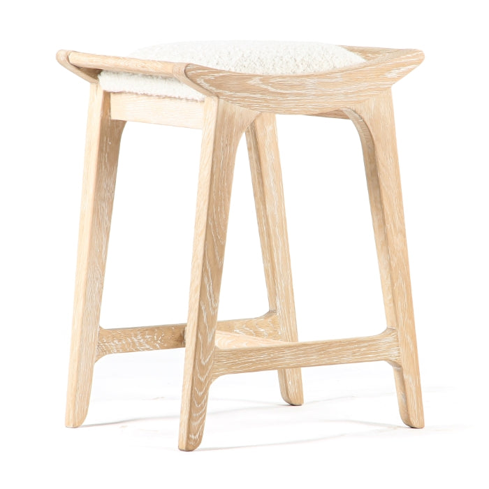 Porter Solid Oak Counter Stool