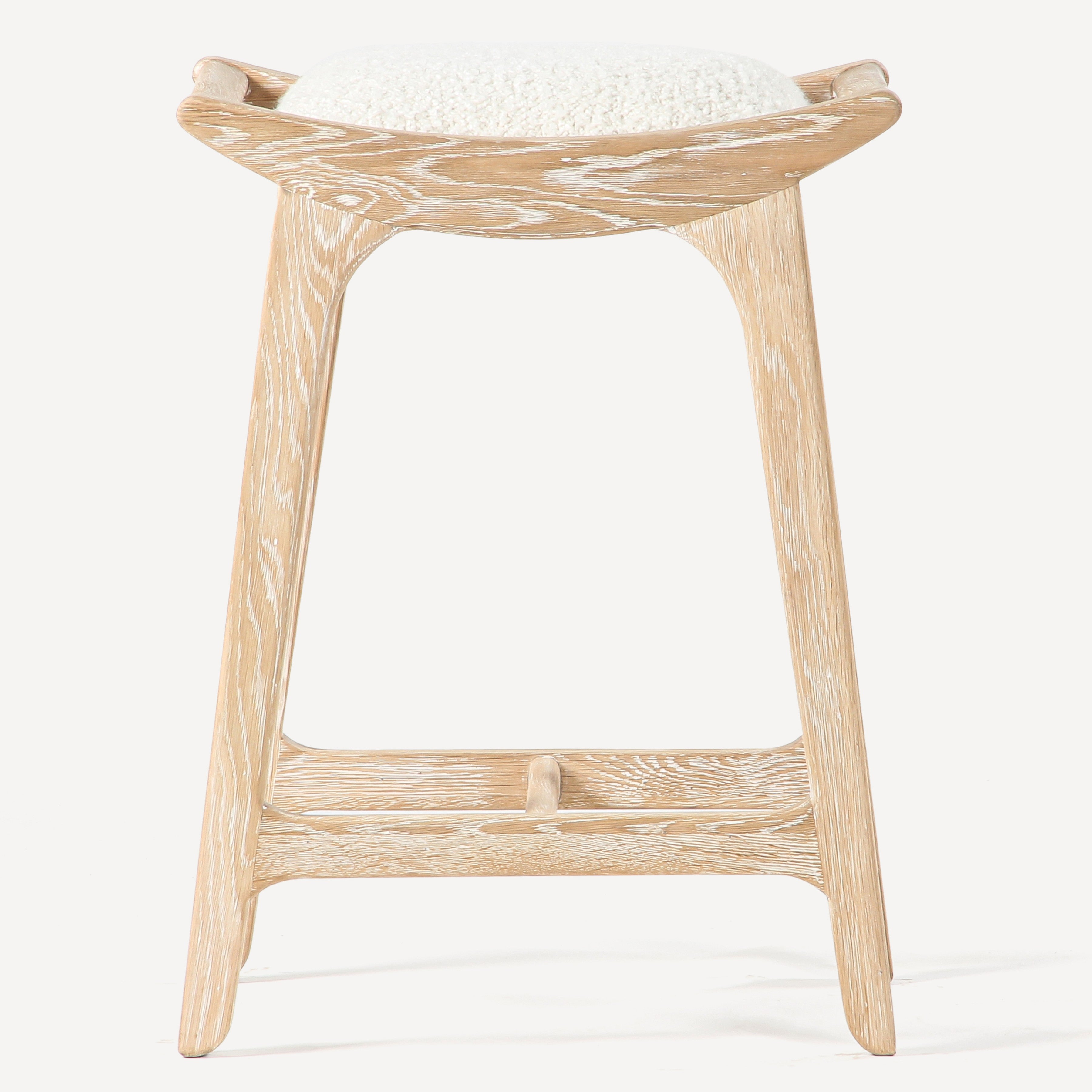 Porter Solid Oak Counter Stool