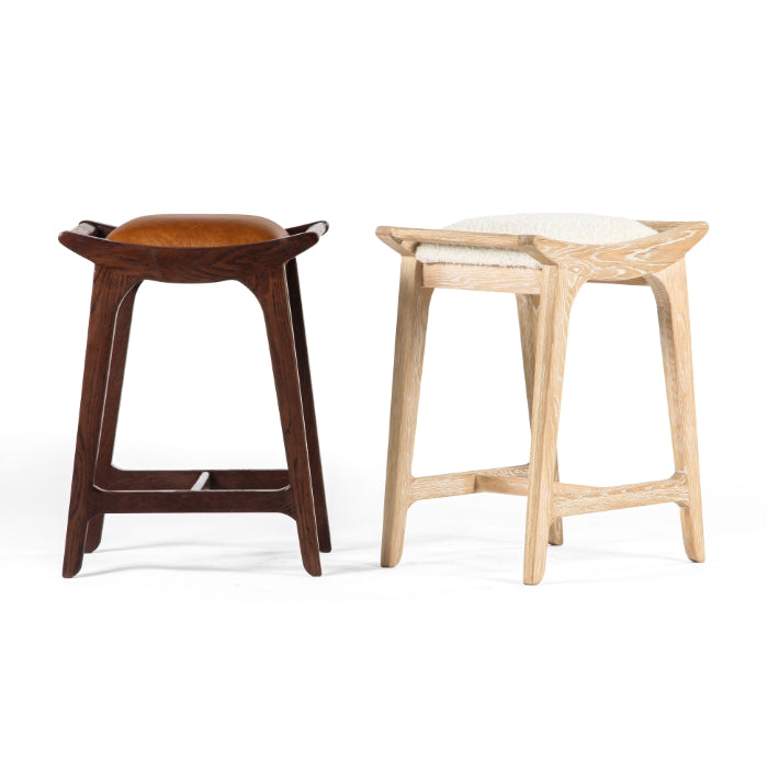 Porter Solid Oak Counter Stool