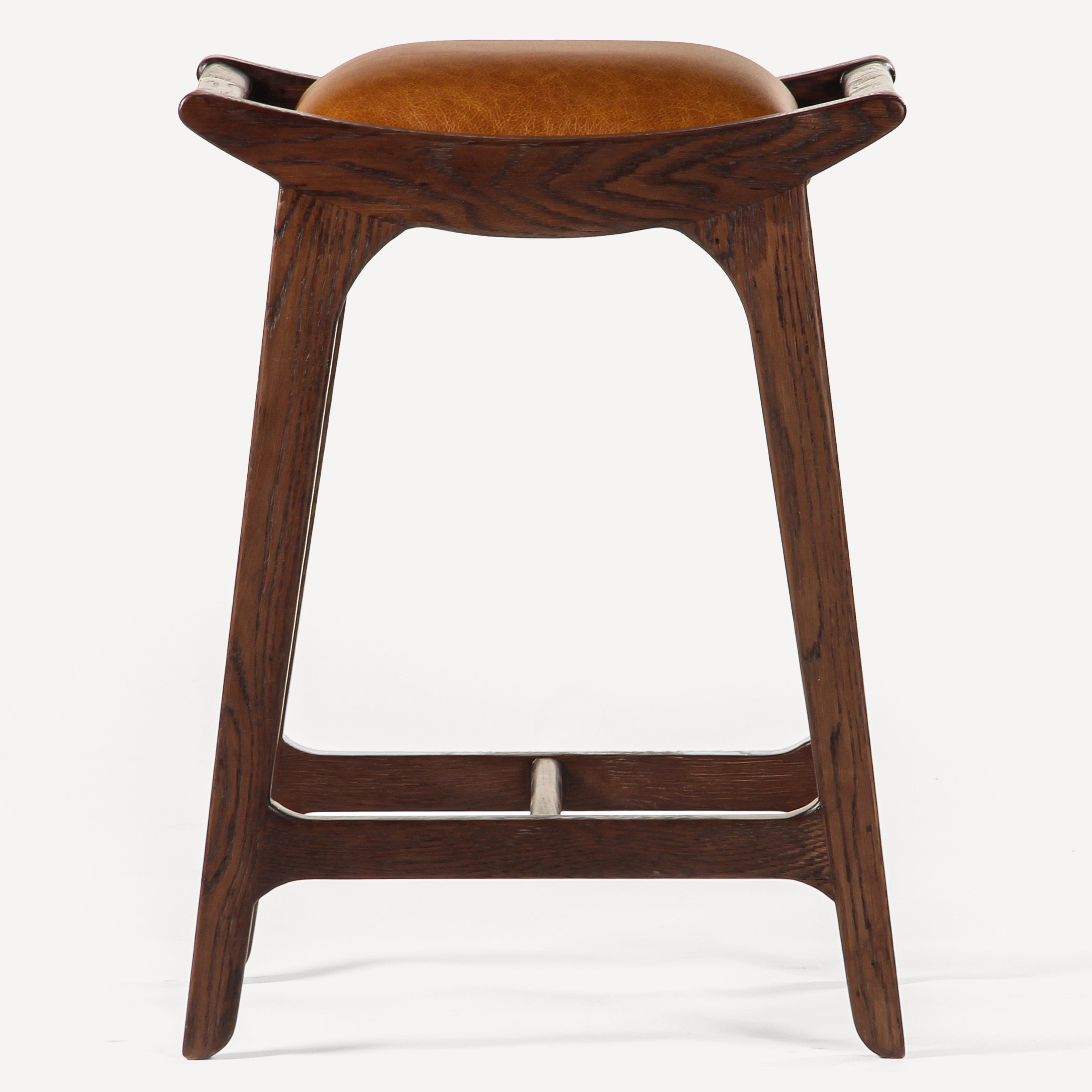 Porter Solid Oak Counter Stool