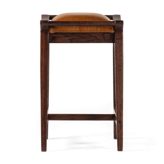 Porter Solid Oak Counter Stool