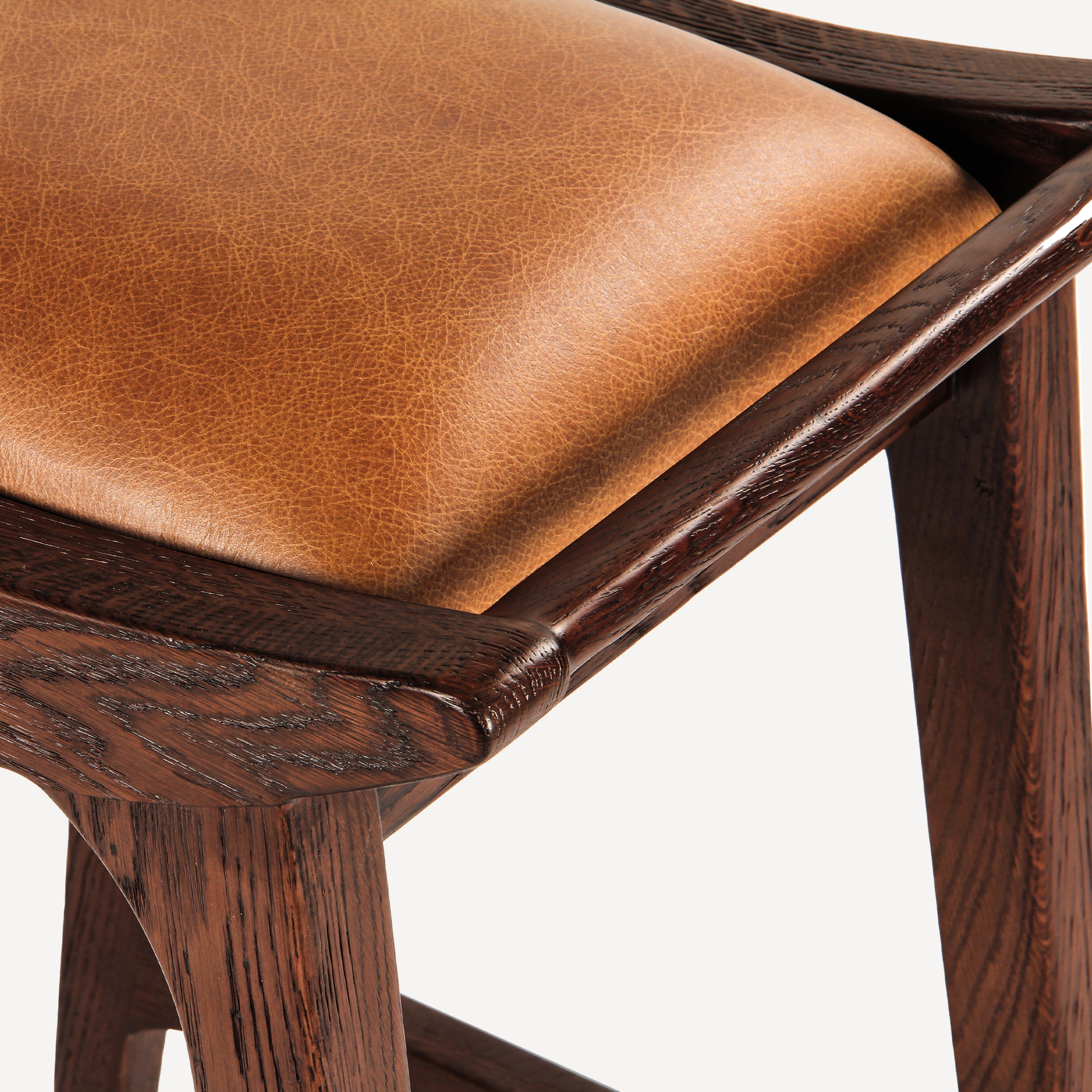 Porter Solid Oak Counter Stool