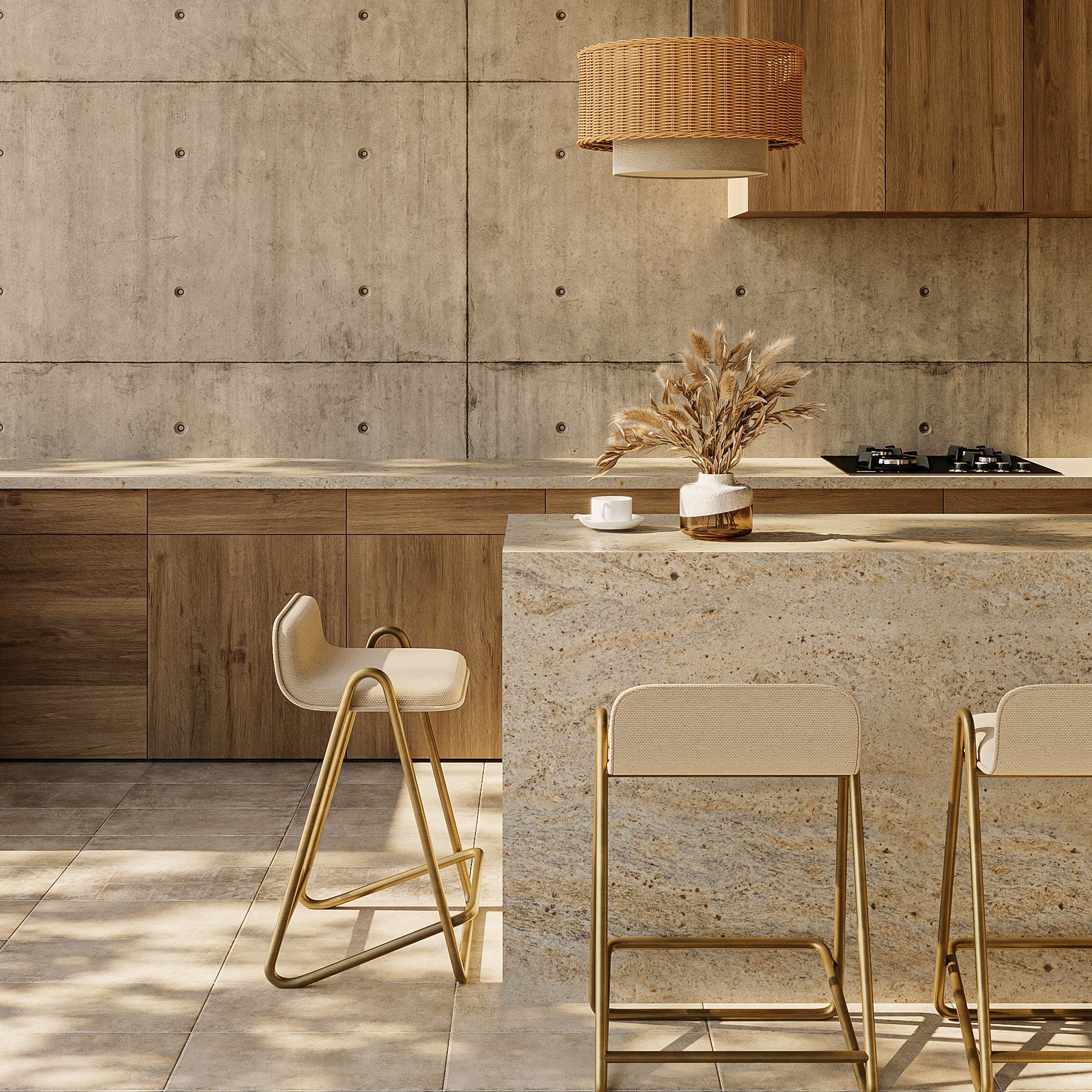 Clipper Upholstered Counter Stool