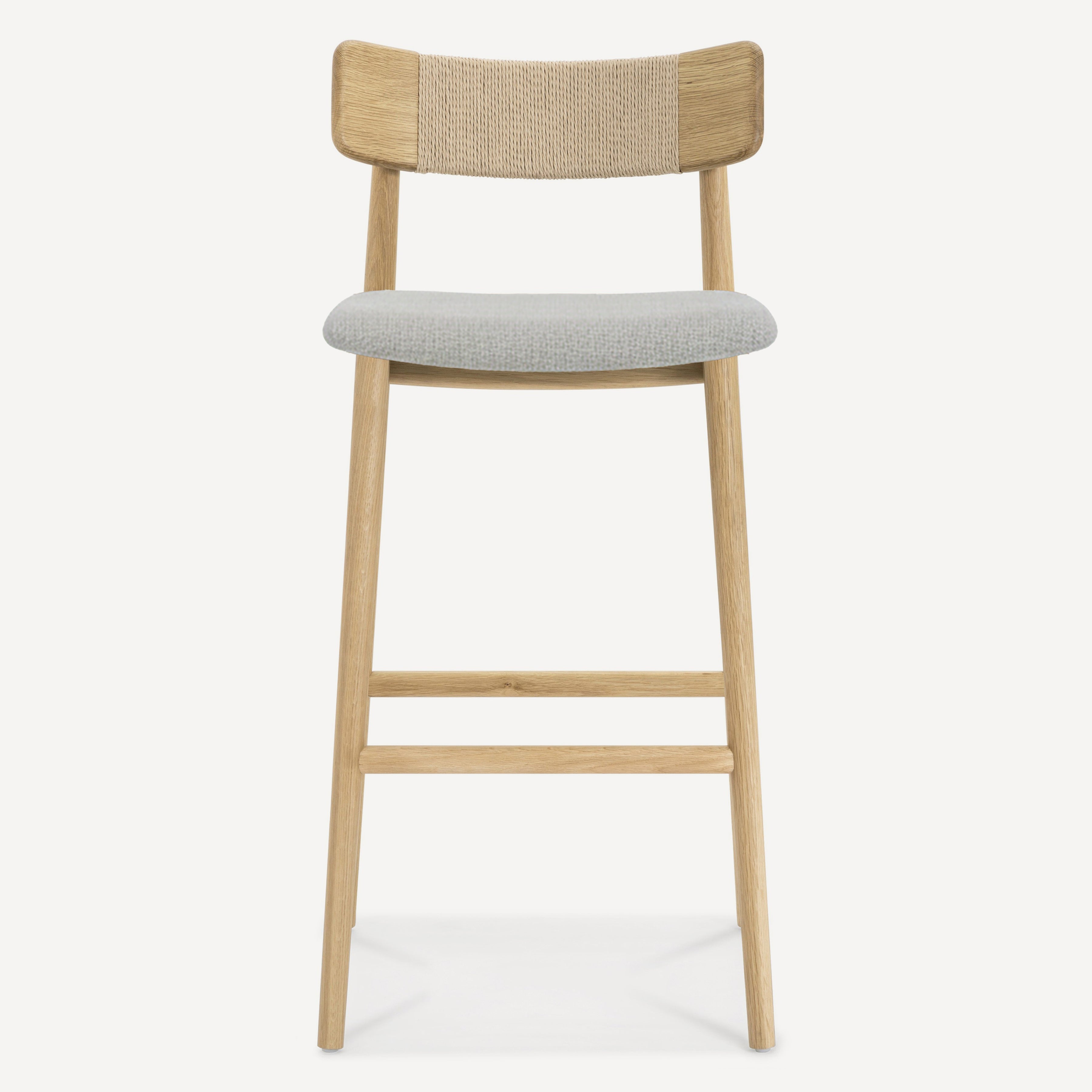Converse Counter Stool - Natural Linen