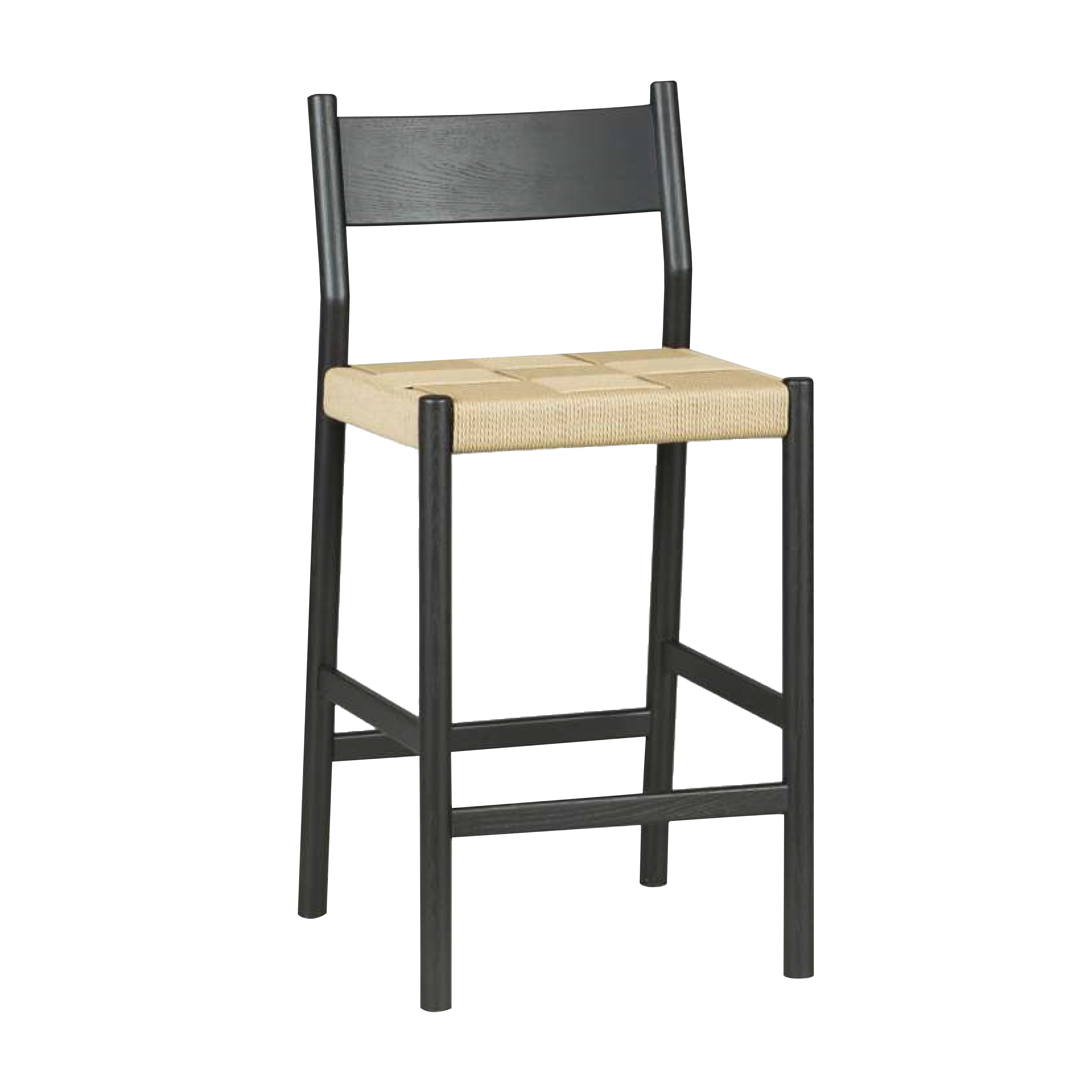 Asher Oak Danish Cord Counter Stool