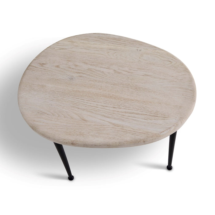 Taper Solid Oak Side Table