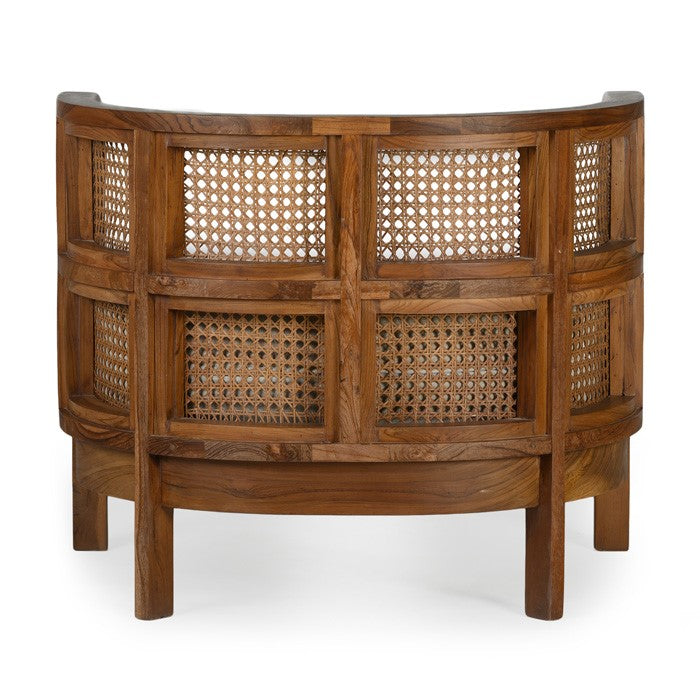 Nest Cane Recycled Teak Chair