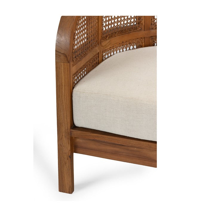 Nest Cane Recycled Teak Chair