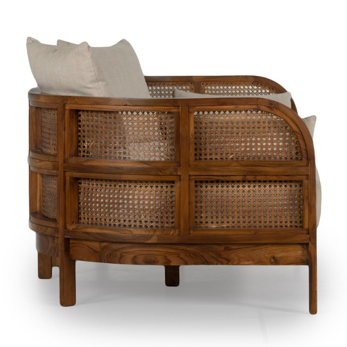 Nest Cane Recycled Teak Daybed