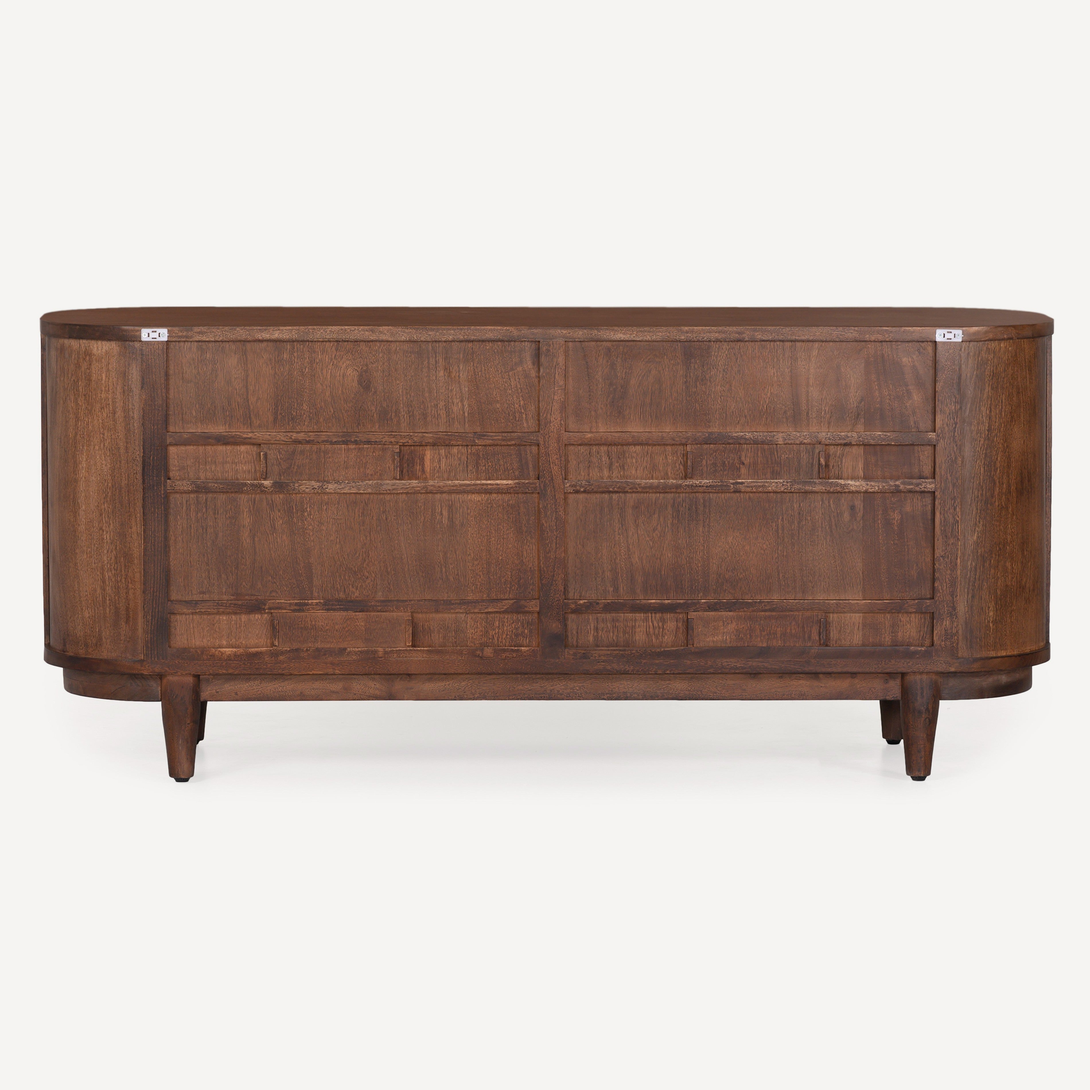 Canggu Cane Solid Wood Media Stand