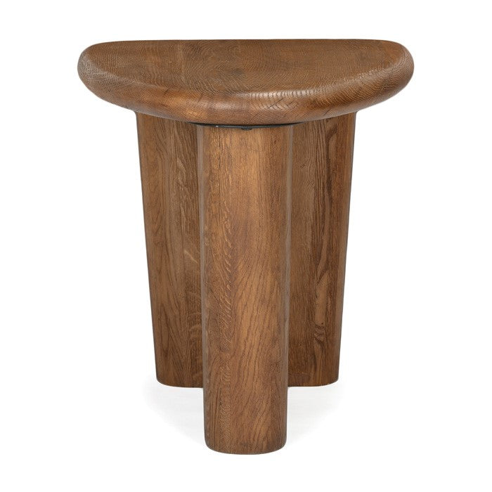 Laurel Solid White Oak Side Table