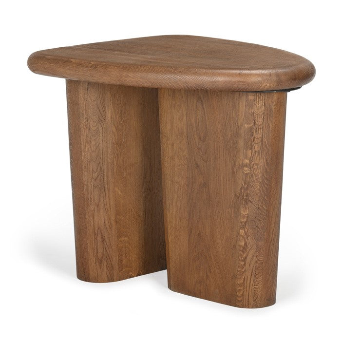 Laurel Solid White Oak Side Table