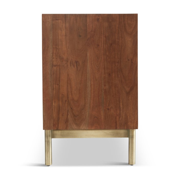 Groove Solid Wood Sideboard