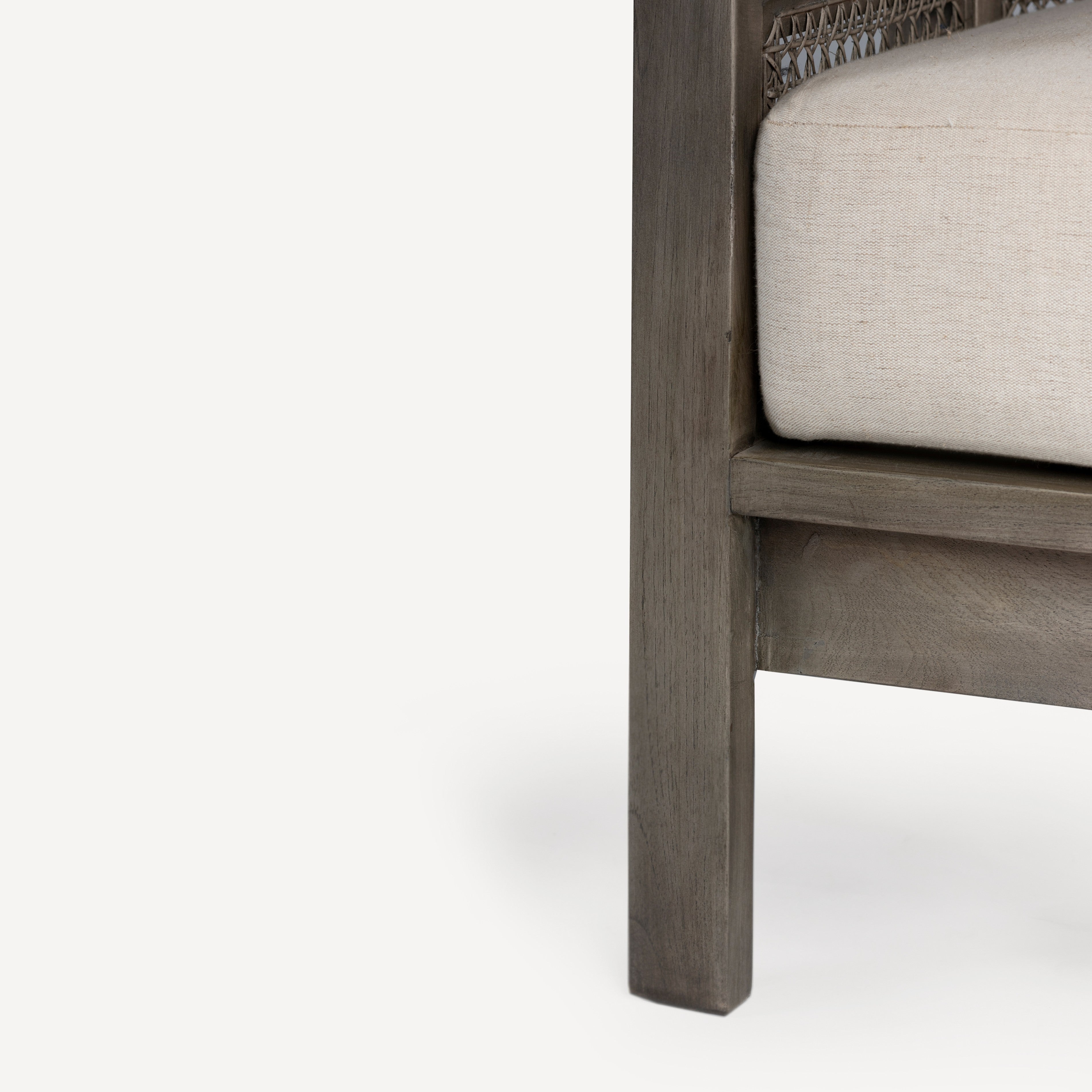 Nest Cane Recycled Teak Chair