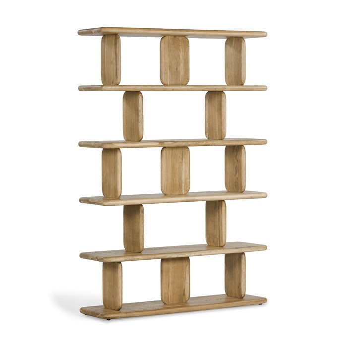 Laurel Solid White Oak Shelving