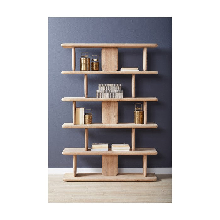 Laurel Solid White Oak Shelving