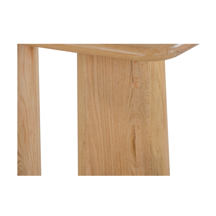 Laurel Solid White Oak Console Table