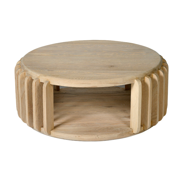 Gear Solid Oak Coffee Table - Natural