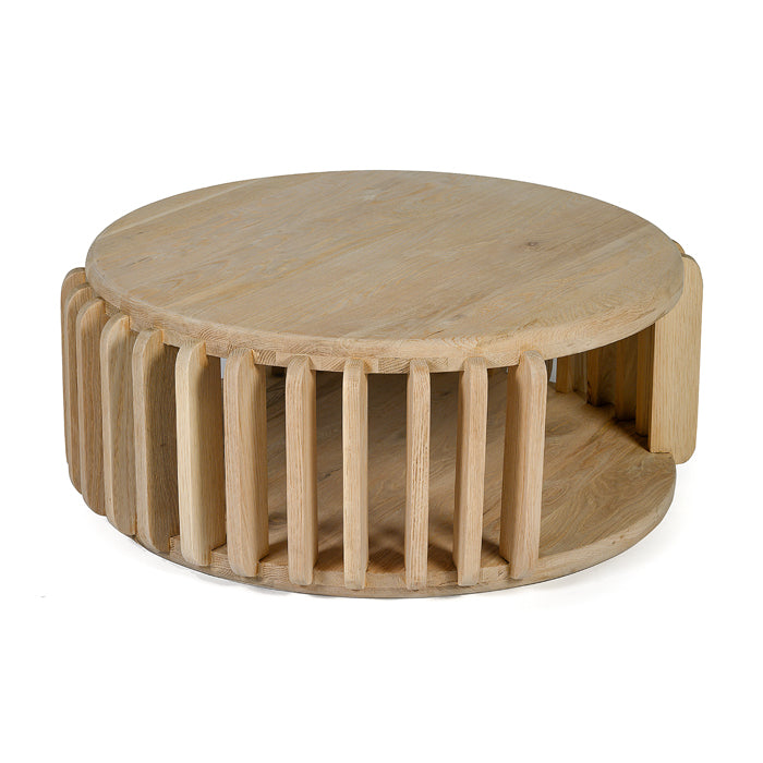 Gear Solid Oak Coffee Table - Natural