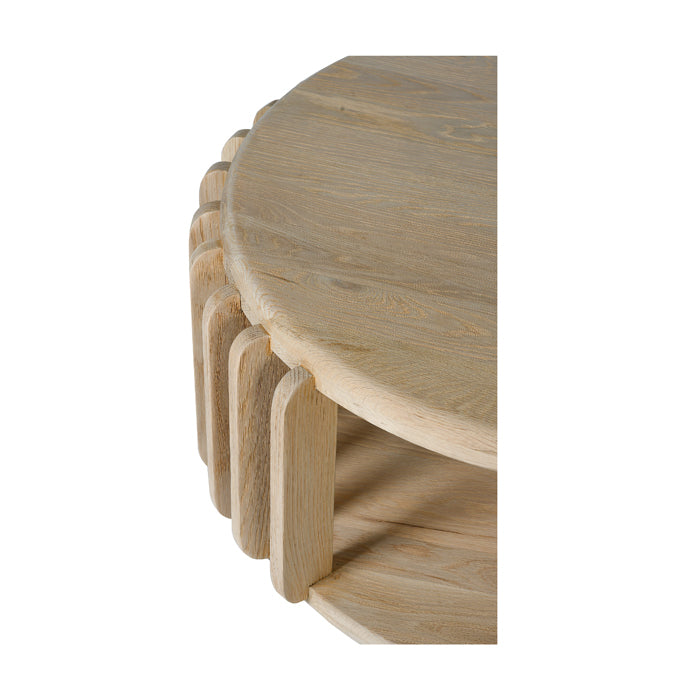 Gear Solid Oak Coffee Table - Natural