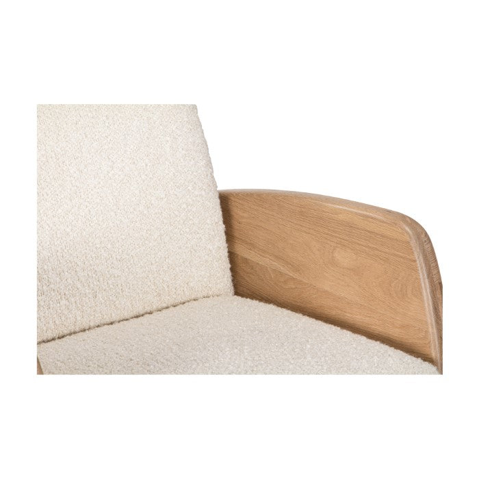 Laurel Solid White Oak Lounge Chair