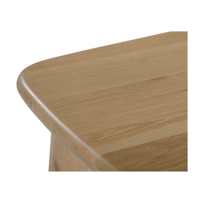 Laurel Solid White Oak Desk 66" - Natural