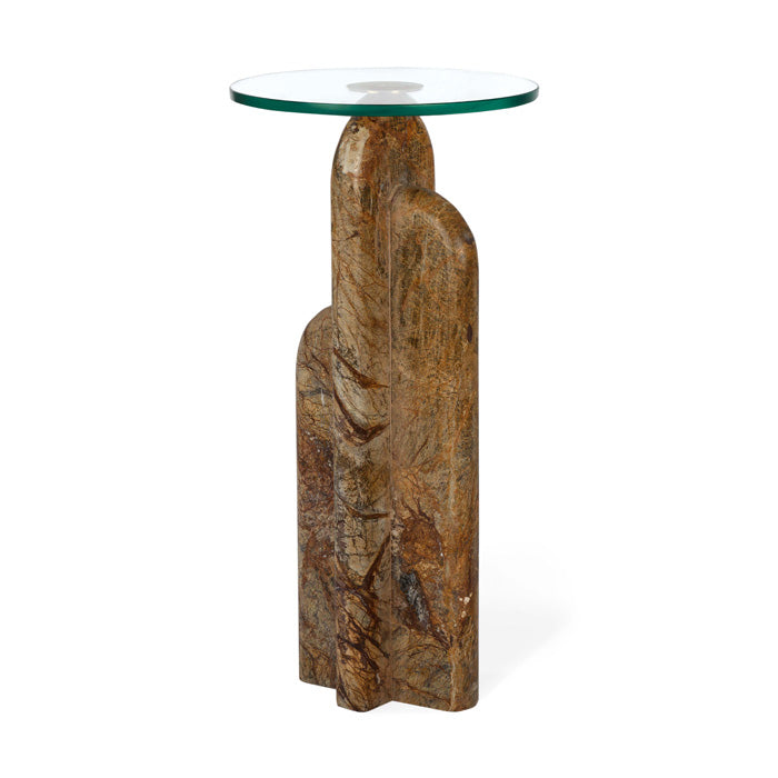 Archway Marble Drink Table